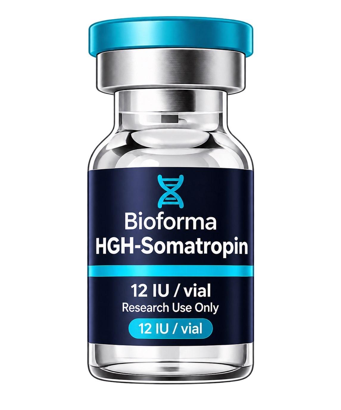 HGH (Somatropin) research vial