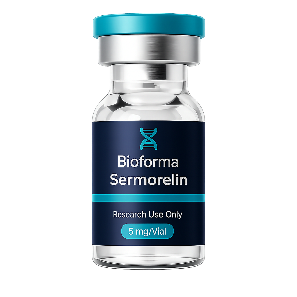 Sermorelin research vial